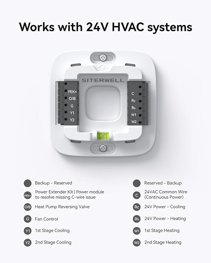SITERWELL Smart Thermostat Programmable Home WiFi Thermostat