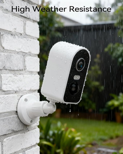 KKB 2K Security Cameras Wireless Outdoor, Magnetic Mount, 2.4G WiFi Battery Powered Camera for Home Security Indoor, Color Night Vision, iCam365 Remote, SD/Cloud Storage, AI Detection, 2 Way Talk