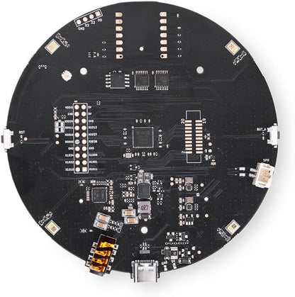 reSpeaker XVF3800 USB Microphone Array, 4-Mic AI Voice Capture with Noise Cancellation & 360° Far-Field Pickup, Plug & Play for Raspberry Pi, Jetson & Voice Assistants