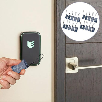 Smart IC Cards, Door Lock Keyless Entry Card 13.56MHz Key Fobs RFID for TTLock Deadbolt Highly Sensitive Induction Intelligent Proximity Contactless Fingerprint Universal Compatibility 20PCS