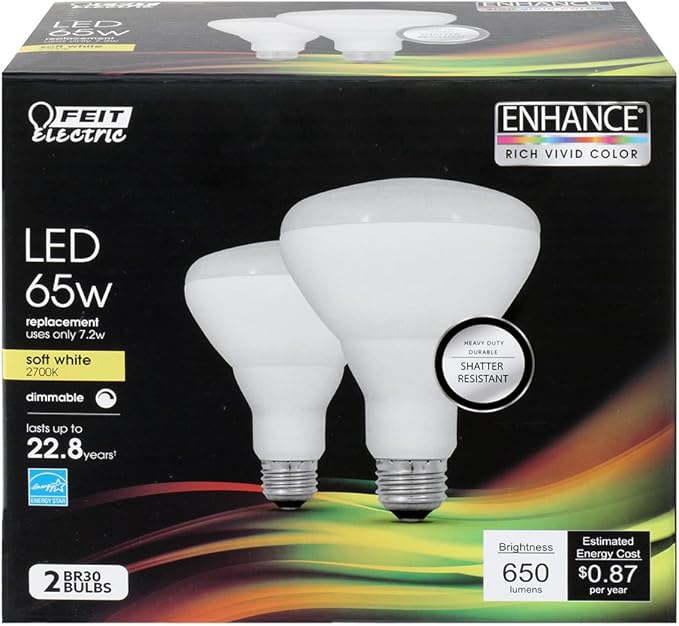 Feit Electric BR30DM/927CA/2 BR30 27K LED