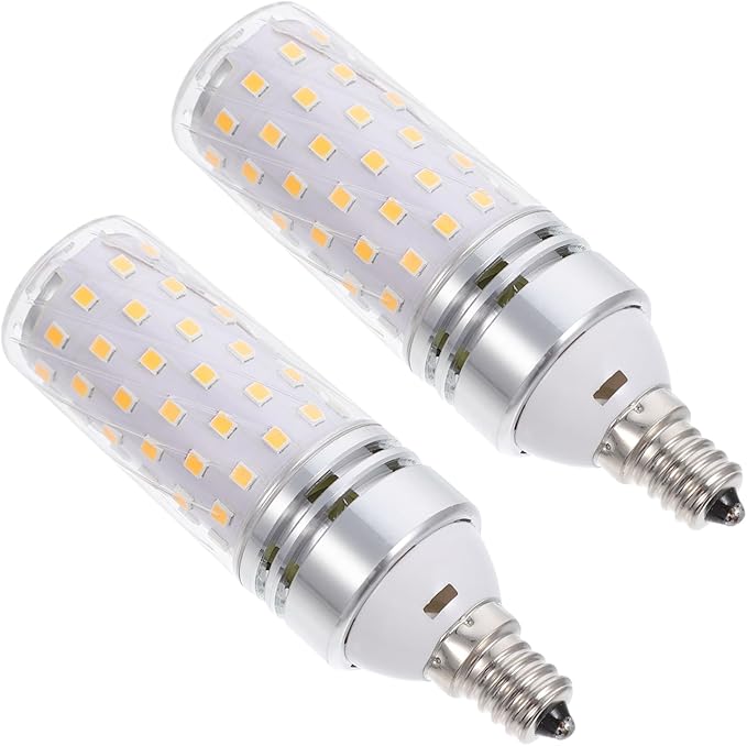 LIFKOME E12 Smart LED Light Bulbs Dimmable Color Saving 2-Pack for Bedroom and Living Room Lighting