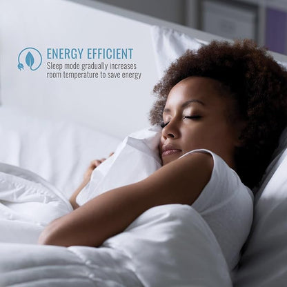 Keystone 8,000 BTU Window Air Conditioner with 3,500 BTU Supplemental Heating, 115V, Window AC Unit with Supplemental Heat for Bedroom, Living Room, Small-Medium Rooms up to 350 Sq.Ft.