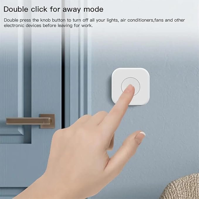 3X Tuya Zigbee Button Smart Scene Switch Intelligent Linkage Wireless Switch Automation Work with Smart Life
