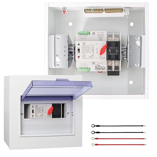 Ketofa 2P 100A 110V Automatic Transfer Switch, Metal Box Generator ATS