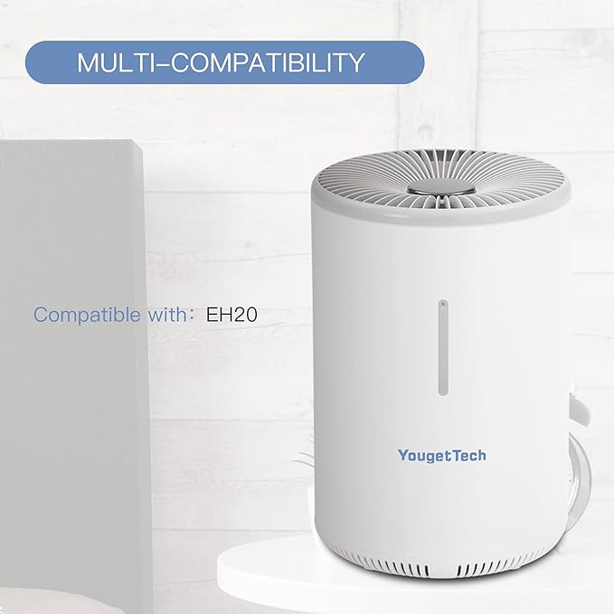 YougetTech Humidifier Wicks Standard 2-Pack - - Compatible with EH20