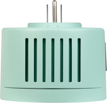 Hunter Plug-in UV Air Sanitizer, Aqua – Whisper Quiet UV-C Air Sanitizer, Matches A Variety of Room Decors and Styles