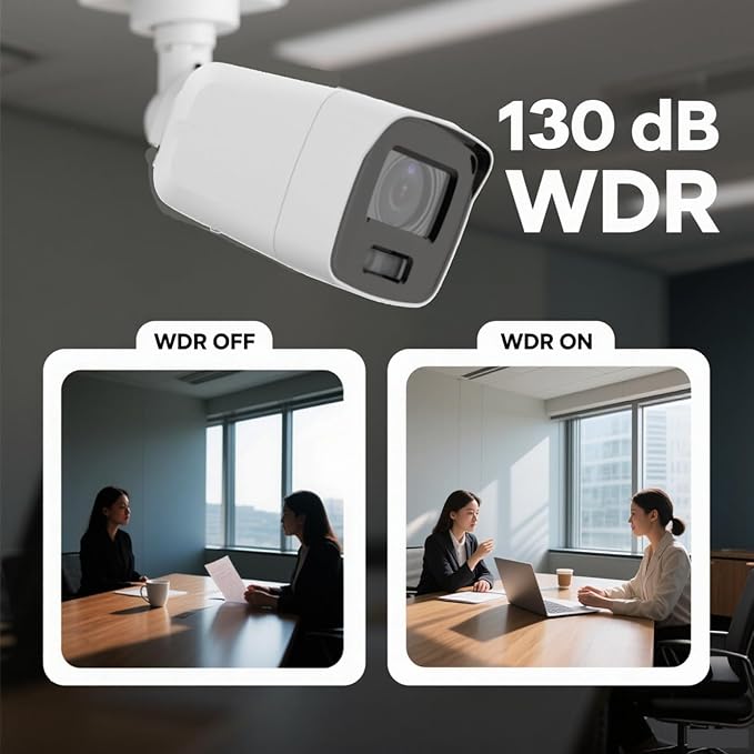 DS-2CD2087G2-LU 4K 8MP Acusense 24/7 CoIor-Vu Full Color PoE Bullet IP Camera Outdoor, 2.8mm Wide Angle, 120 dB True WDR, IP67, H.265+, Human and Vehicle Detection, Built-in Mic, Work with Ⲏіkconnect
