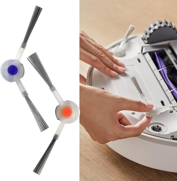 Side Brush Compatible for Narwal Freo X Ultra, Compatible for Narwal Freo X Plus Versatile Self Mop Clean Robot.(6 Pack)