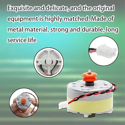 Ytaland Lidar Motor for Xiaomi Roborock S5 S5 MAX S6 Pure S6 MAXV S60 S65 S50 E20 E25 E35, Mini Power Lead Plug Robot Distance Sensor Robot Metal LDS Replacement Parts with Cable