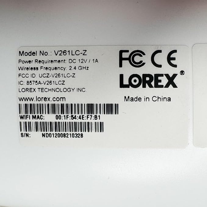 Lorex 1080p Wired White 4000 Lumens Floodlight Camera | 32GB MicroSD Card Included | No Monthly Fee | IR Night Vision | Motion Detection | 2-Way Talk | Siren | IP 65 Weatherproof
