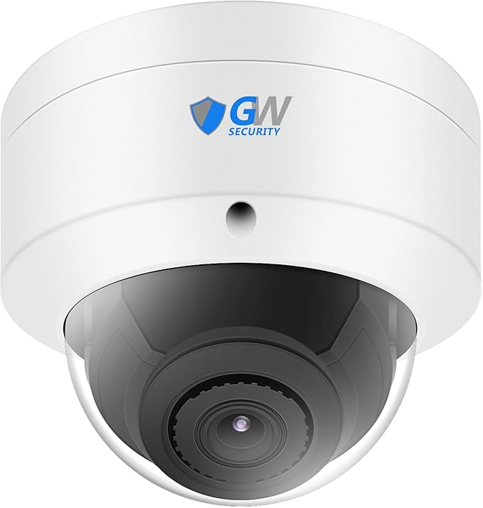 GW Security 8 Channel NVR UltraHD 12MP Face Recognition/Human Vehicle Detection PoE Wired Security Camera System with 4 x 12MP IP Mic Smart AI Dome Cameras, Color Night Vision, Outdoor/Indoor Camera
