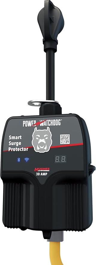 Power Watchdog PWD30W Smart RV Surge Protector, 30A, WiFi & Bluetooth