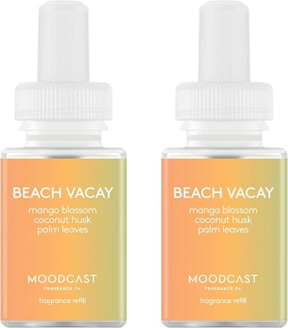 Pura & Moodcast Home Scent Refill - Smart Home Air Diffuser - Long-Lasting Premium Fragrance per Refill - Household Essential - Clean & Safe Diffuser Fragrance