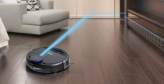 ECOVACS DEEBOT 930, Smart Robotic Vacuum, Carpet, Bare, Pet Hair plus Intelligent Mapping, OZMO Mopping, Adaptive Floor Sensing Technology, with Alexa Navi, Black (Renewed)