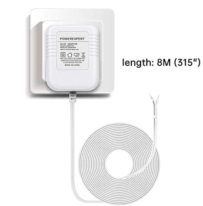 24V Transformer C Wire Adapter for Thermostat and All Versions of Ring Doorbell, Compatible with Nest 1st/2nd, Ecobee, Honeywell,Sensi, Sensi Smart WiFi Thermostat,Nest Hello Doorbell Supply