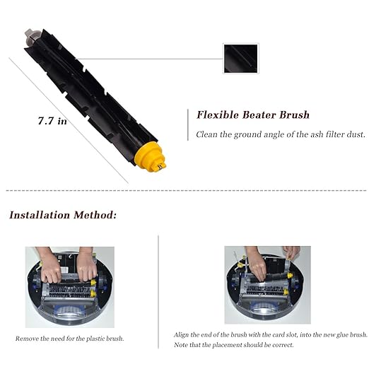 iRobot Roomba 675 Replacement Parts, Robot Vacuum Parts Fit for Roomba 690 675 650 605 680 660 595 585 564 552 Robotic Vacuum