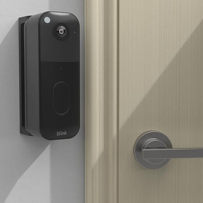 Angle Mount for Blink Video Doorbell (newest model), Doorbell Camera Holder for Blink Doorbell 2nd Gen, Wall Plate Wall Mounting Kit Bracket Corner Mount Accessory Stand for Blink Video Doorbell 2nd