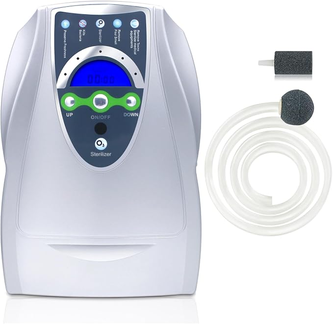 Portable Ozone Machine Generator,1000mg/h Multipurpose Ozone Machine with Timer for Home,Room,Office,Hunting