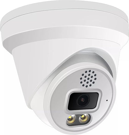 GW Security 8 Channel 8MP Fulltime Color Night Vision 4K NVR Security Camera System with 6 UltraHD 4K IP Two-Way Audio Outdoor/Indoor Smart AI Human Vehicle Detection PoE Dome Cameras