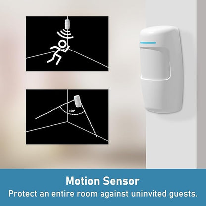 tolviviov Motion Sensor - Compatible with tolviviov Home Alarm System-HUB Needed
