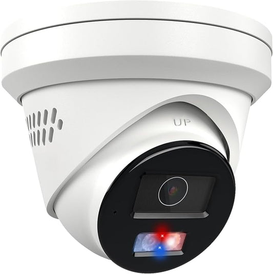 Anpviz 8MP 4K Turret Wired PoE IP Security Camera Metal Outdoor