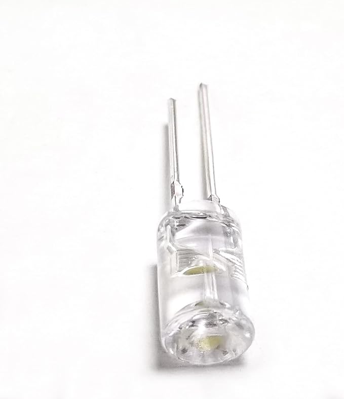 LED Light Emitting diode 3mm high Brightness LED Clear LED Light Emitting Diodes Bulb LED Lamp, 3 mm Smooth Cylindrical concave Surface (120pcs Green)