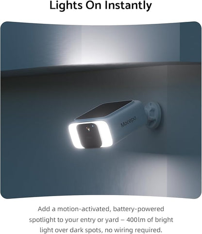 Solar Camera Outdoor Wireless 5G -4MP Outdoor Camera Wireless with Integrated Solar Panel, Color Night Vision, Two-Way Audio