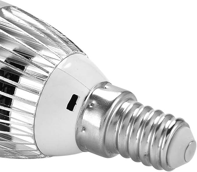 Cocoarm RGB Candle Light, E14 Led Bulb Color Changing Smart Bulb with Remote Control for Mood Lighting Corridors, Hotels, Bar, Cafe (E14 Transparent Cover)