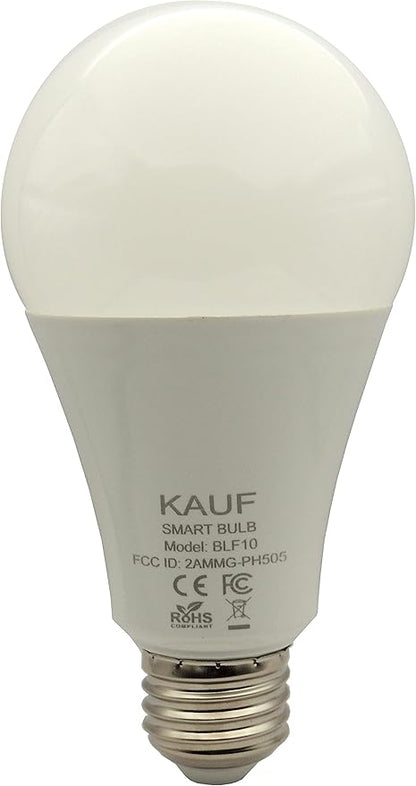 KAUF A21 RGBWW Smart Bulb with ESPHome, Compatible with Tasmota, Made for Home Assistant