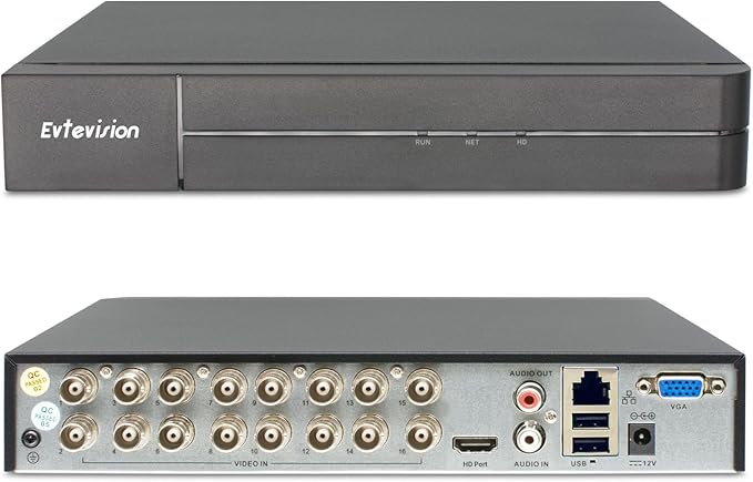 5MP Lite 16 Channel Security Digital Video Recorder Advanced CCTV DVR for Security Camera,AHD/TVI/CVI/CVBS/IPC 5 in 1 Hybrid,Remote Access,Smart Detection,No Monthly Fee(No Hard Drive)
