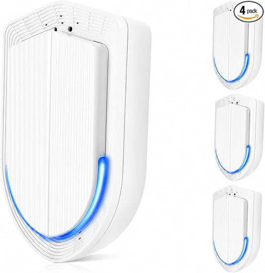 Air Ionizers 4 Pack, Plug In Negative Ion Air Purifier