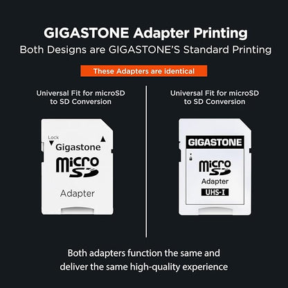 [10x High Endurance] GIGASTONE Industrial 32GB MLC Micro SD Card 5-Pack, 4K Video Recording, Security Cam, Dash Cam, Surveillance Compatible 95MB/s, U3 C10, with Adapter [5-Yrs Free Data Recovery]