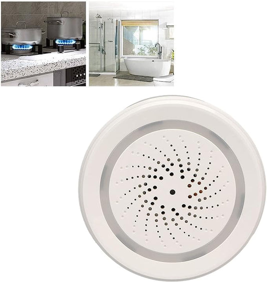 Smart Siren Alarm, 105dB, APP Control, Alarm for Home Security Alarm, Panic Alarm, Audible Alerts, Remote Control, Support and Google Home Assistant