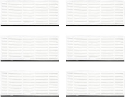 6 PCS HEPA Filter Replacement Part Robot Vacuum Cleaner Accessories for Honiture Q6 Pro/Laresar L6 Pro Sweeper