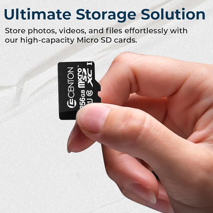 Centon Electronics Micro SD Card, UHS-I / A1 / V10 / U1 / Class 10 Flash Memory Card for Phones, Tablets, Cameras, and More, 16GB, 3 Pack Bulk