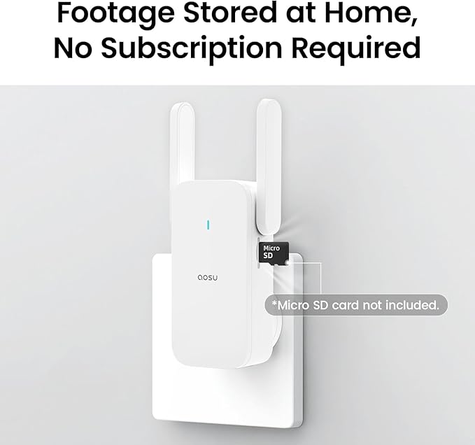 aosu Doorbell Camera Wireless, Battery-Powered Video Doorbell, 2K Resolution,Support Local Storage,166° Ultra Wide Angle,180-Day Battery Life, AI Detection, Work with Alexa & Google