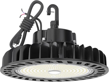 HYPERLITE UFO LED High Bay Light: 250W 36,250LM (145LM/W) 1-10V Dimmable, UL Listed 4000K High Bay LED Light for Shop Shopping Mall Exhibition Hall, Alternative to 1000W MH/HPS, 5-Year WNTY
