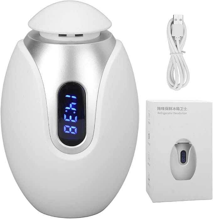 Ozone Refresher, Rechargeable Ozone Deodorizer, Portable Efficient Refrigerator