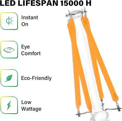 Maelsrlg 3-Way Light Bulbs, 30 70 100 Watt Equivalent, Soft White 2700K, A19 Three Way LED Bulbs, 3W/8W/10W, E26 Medium Base, Pack of 4
