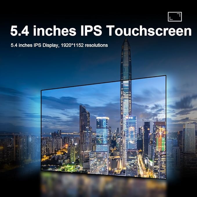 EVERSECU CCTV IP Camera Tester Monitor with Cable Tracer, 8MP AHD CVI TVI CVBS IP Camera Test 4K HD Display Video Monitor 5inch IPS Touch Screen IPC Tester with POE PTZ WiFi RS485 HDMI & VGA Input