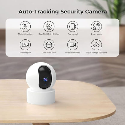 PGST Home Security Systems for House, Wireless Home Security Alarm System, Door/Window Sensor Motion Sensors with App Alert, WiFi+GSM 4G Home Alarm System No Subscription with Camera