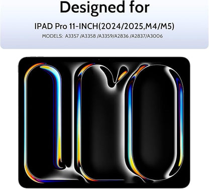 Peslv 2 Pack Magnetic Paperfilm for iPad Pro 11 Inch M4/M5 [2024/2025 5th/6th Gen], Feel Like Writing Drawing On Paper, Matte Removable Anti Glare Fingerprint Screen Protector Blue Light Filter