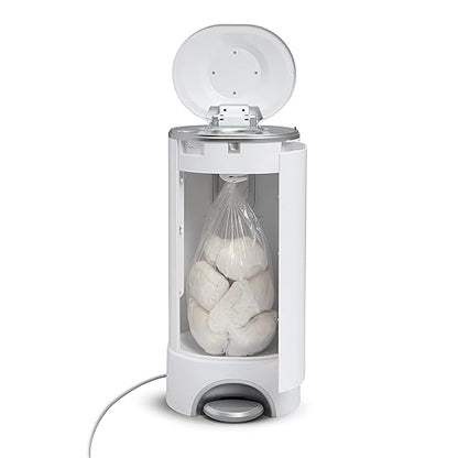 Munchkin® UV Diaper Pail #1 in Odor Control, Includes 1 UV Snap, Seal & Toss™ Bag and 1 UV Refill Ring
