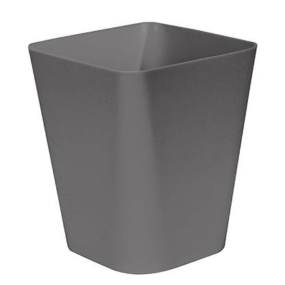 Trash Can - Small Waste basketbin - 1.8 Gallon- for Office,Home,Bathroom,Kitchen - Grey