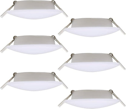 3Inch LED RV Interior Light Recessed Mount - 6 Packs, 12V RV Puck Light, 6000K Day Light, for RV Camper Trailer Motorhome Boat