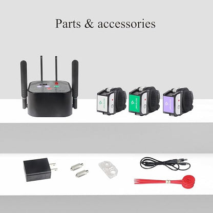 Dog Wireless Fence 2026 Newest Pet Electric Intelligent Containment System, Low Battery AI Smart Alarm Dog Out of Range Reminder, Display Receiver Battery Level, Rechargeable Waterproof Dog Fence