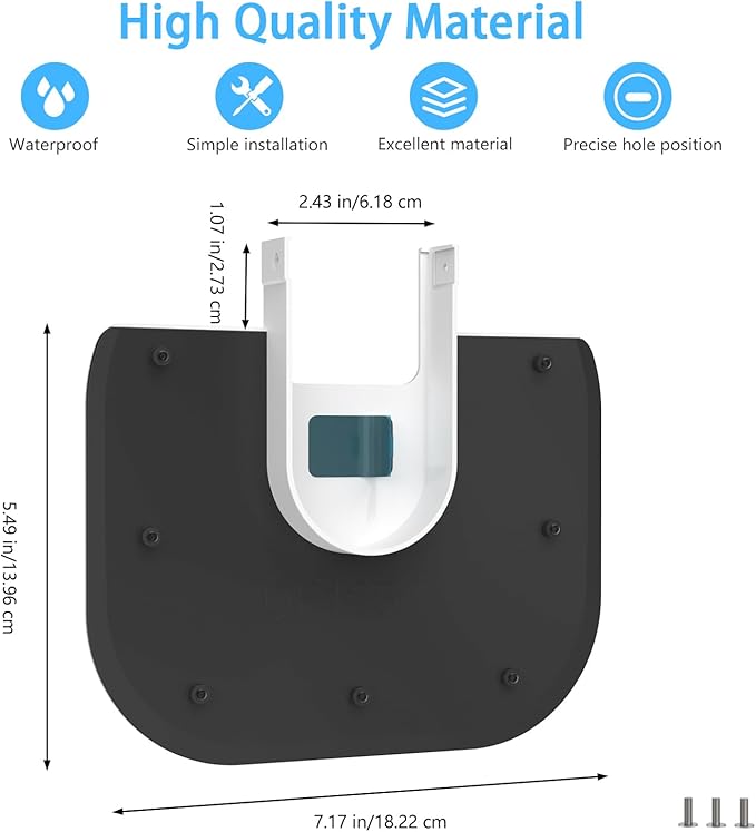 HOLACA Sun Rain Shade Cover for eufy PoE NVR Security System S4 Max, eufy PoE Bullet-PTZ Cam S4 Security Camera