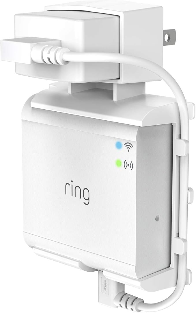 HOLACA Outlet Wall Mount for Ring Smart Lighting Bridge,Easily Be Moved-Saving Space-No Messy Wires and Screws