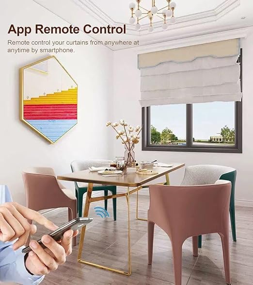 WiFi Smart Garage Door Controller Module, TUYA SMART Life, AC 100-240V, Single Channel with Mounting Kit, CE Certified, Yellow (1ch Curtain WiFi AC)